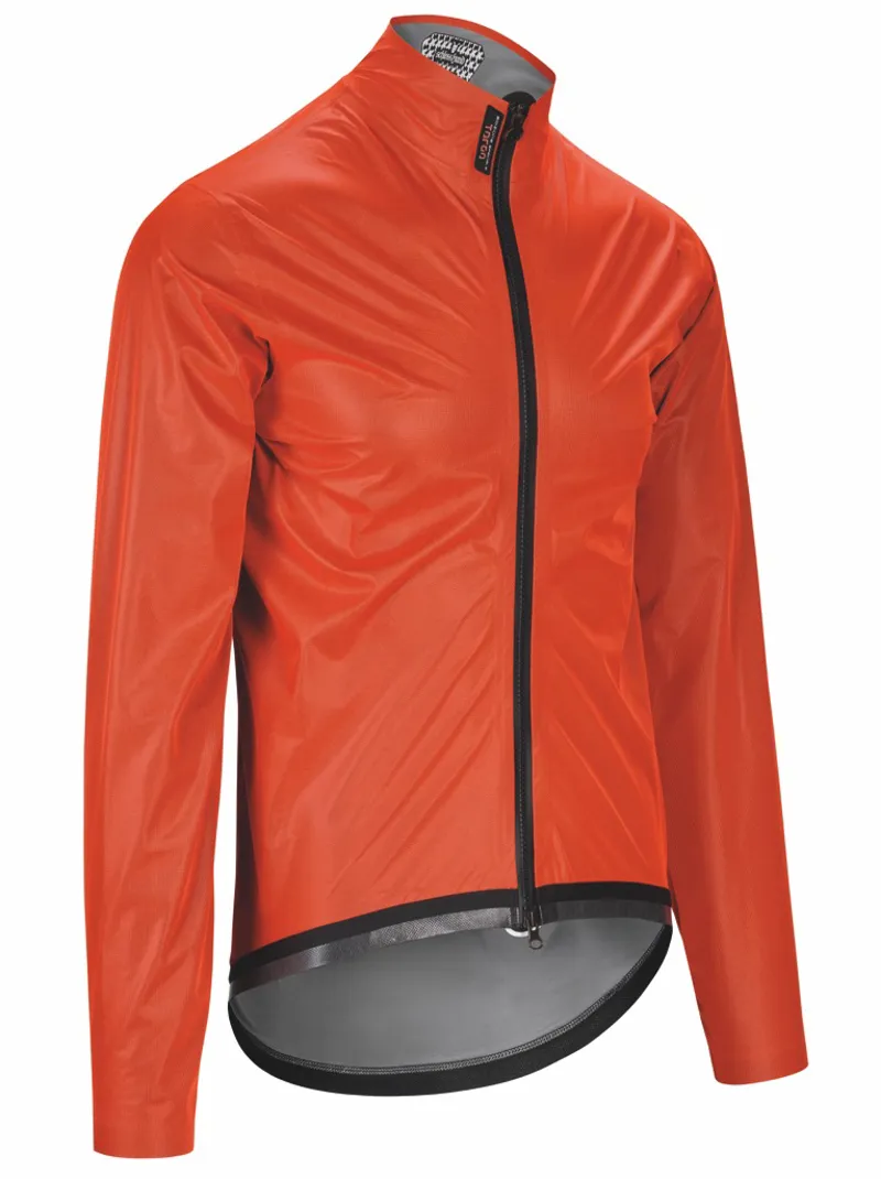 Assos Equipe RS Rain Jacket TARGA in Orange size Large-1